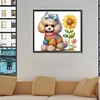 Diamond Painting-DIY Crystal Rhinestone Teddy Dog