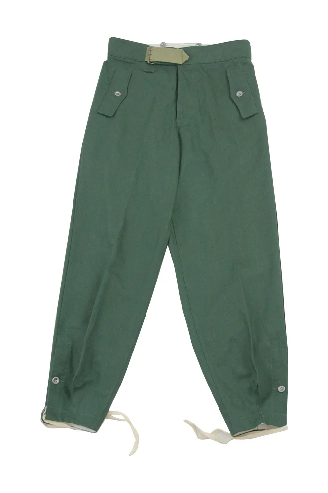   Elite German Panzer Summer HBT Reed Green Trousers German-Uniform