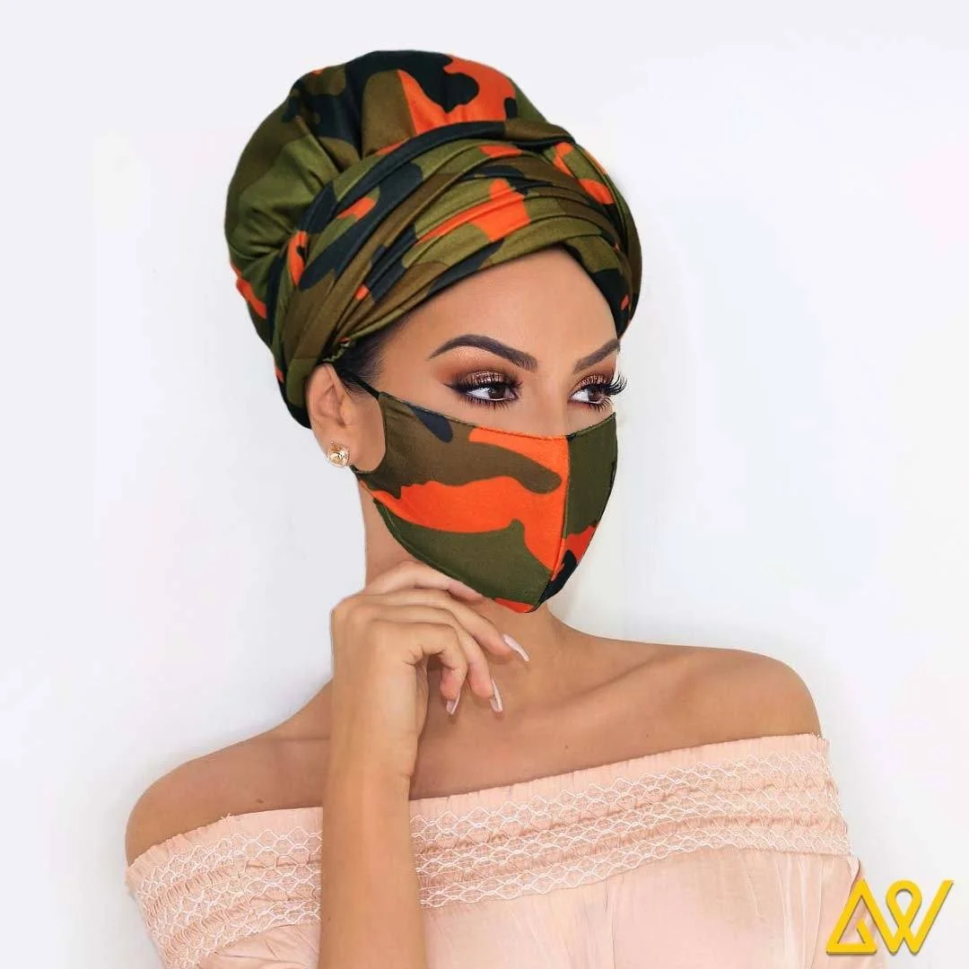 Face cover with Satin Lining- K3022