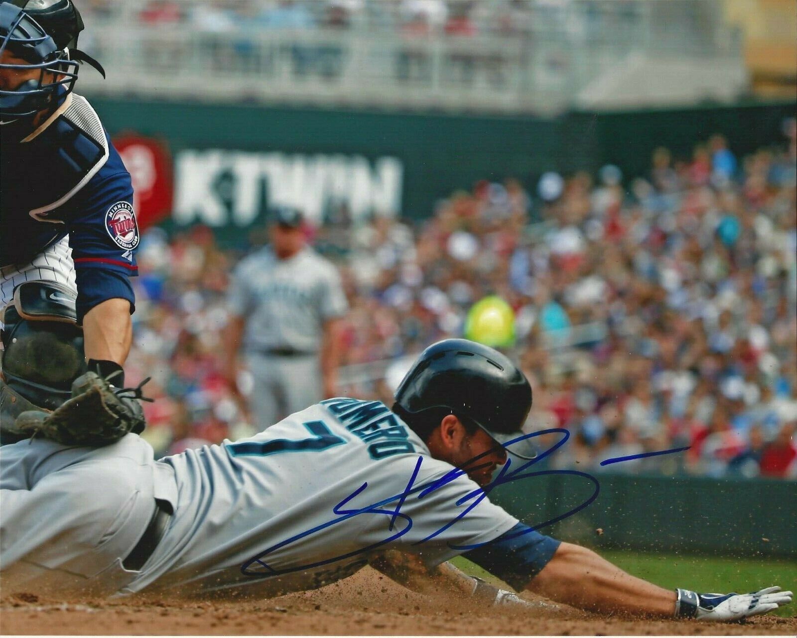 Stefen Romero autographed 8x10 Seattle Mariners#S577