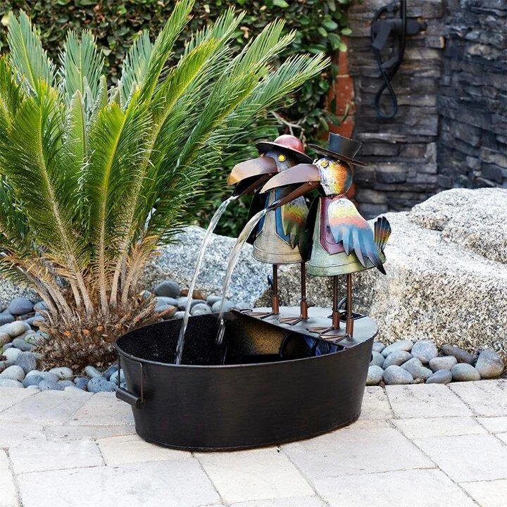 Fountain Yard Art Decor