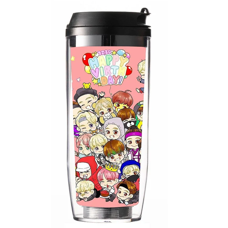 BTS - BBNE Dynamite Water Tumbler / Bottle Bottle / Pink