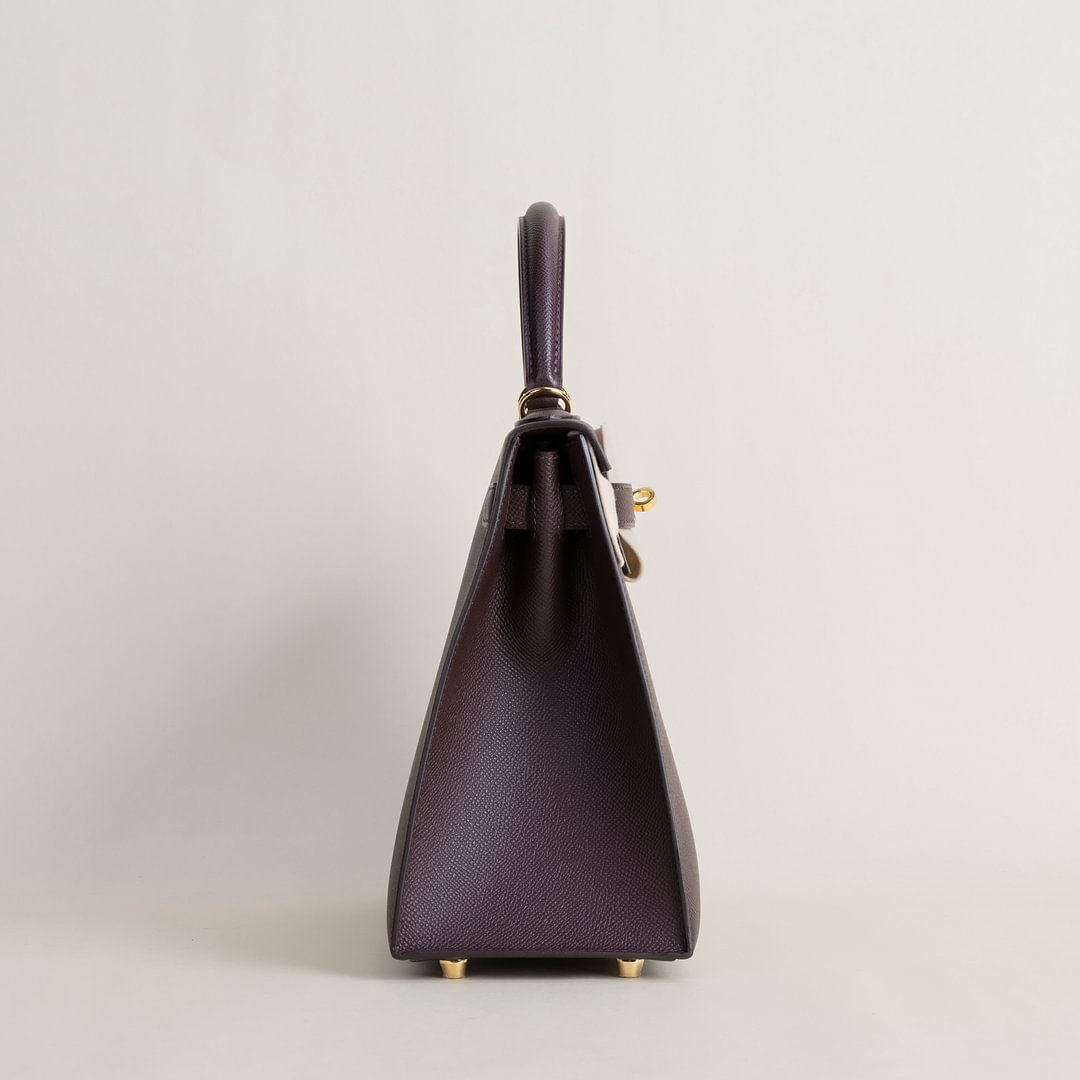 Kelly28 Epsom 0G Rouge sellier GHW