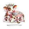 Diamond Painting Acrylic Cow Family Tabletop Ornaments Kit