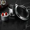 Home Stainless Steel Outdoor Mini Charcoal Stove Portable Round Barbecue Grill