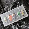 5pcs Mini Crankbait Fishing Lure Floating Wobbler Artificial Hard Bait Swimbait