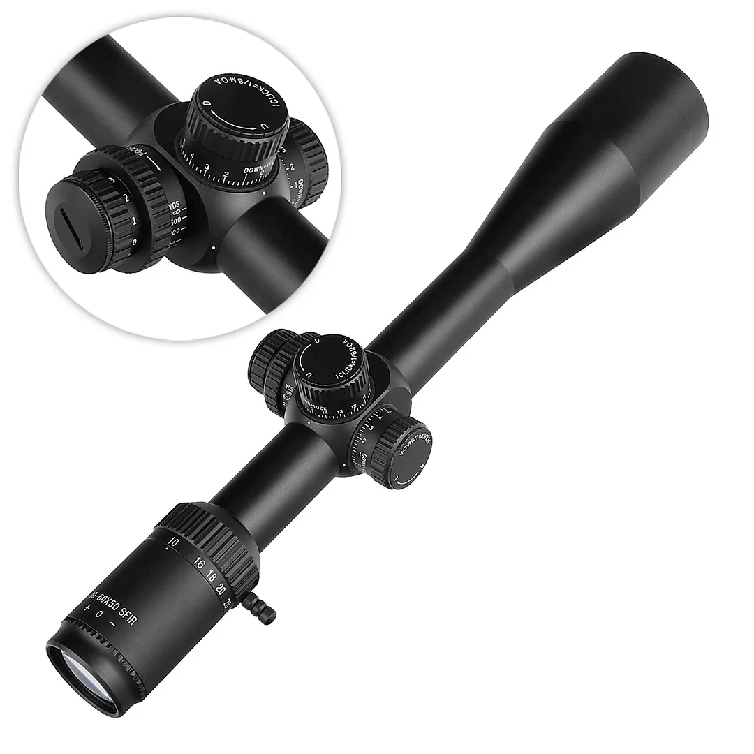 ohhunt® 10-60X50 SFIR Long Range Rifle Scopes