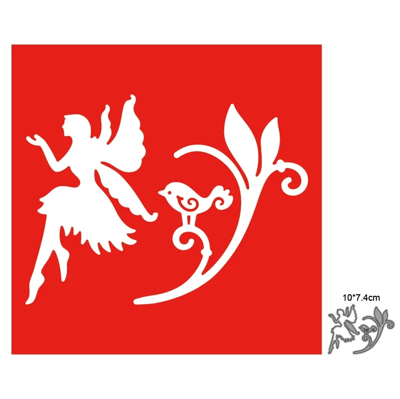 Craft Dies Metal Cutting Dies Cut Die Christmas Elves Angel Scrapbooking Dies Craft Paper Knife Mould Blade Punch Steencils Dies