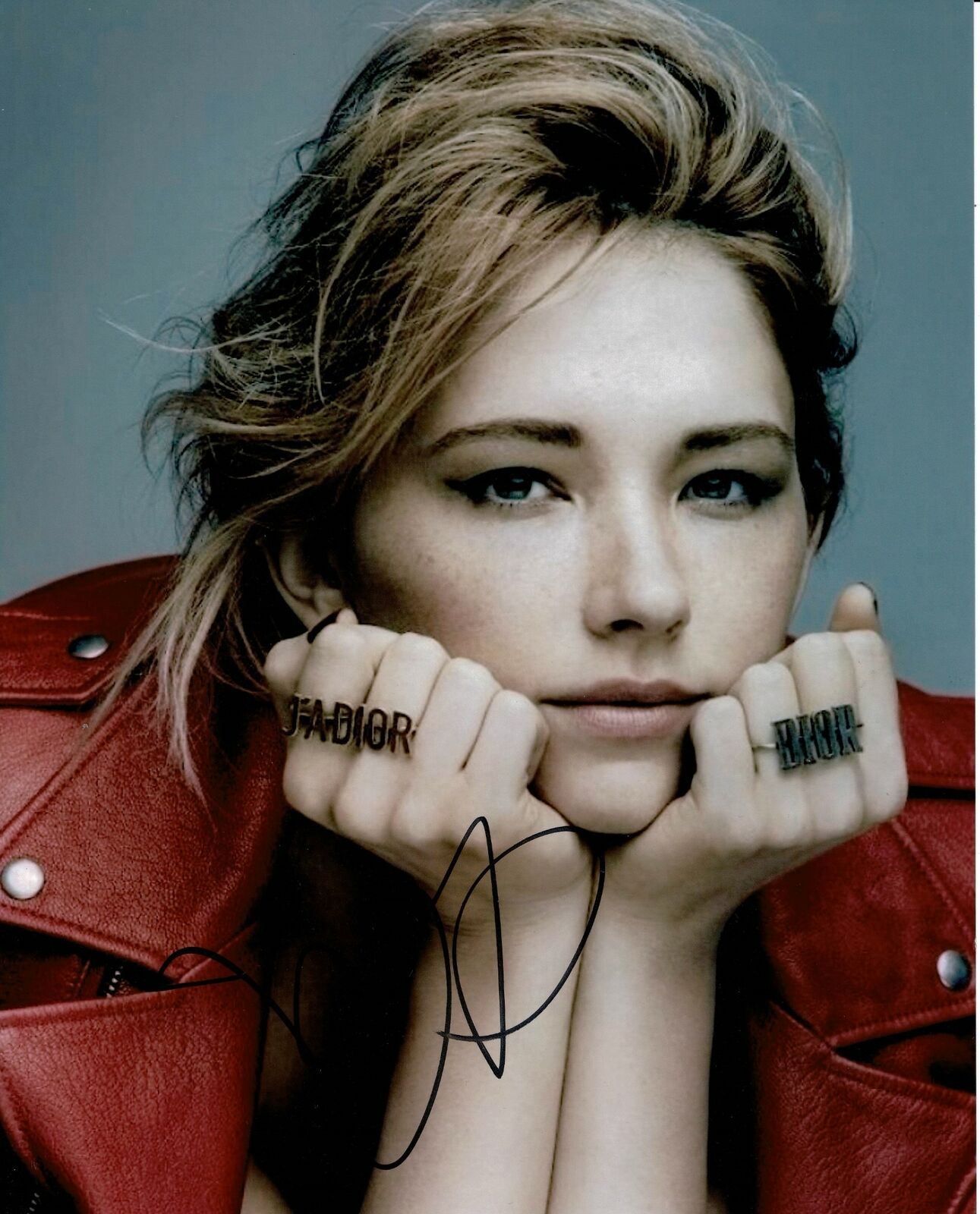 Haley Bennett SIGNED 10X8 Photo Poster painting Genuine Signature AFTAL COA (5539)