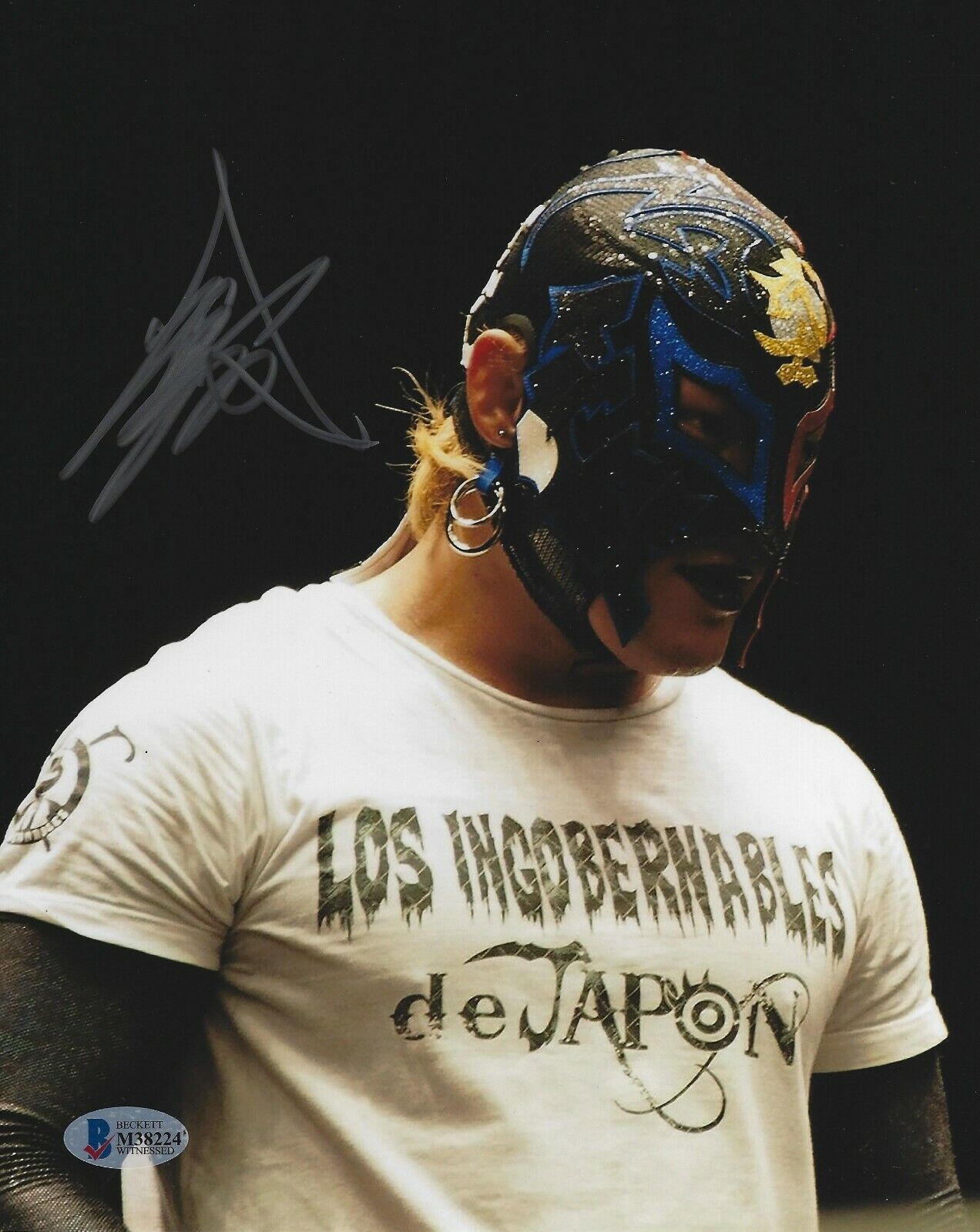 Bushi Signed 8x10 Photo Poster painting BAS Beckett COA New Japan Pro Wrestling Autograph LIJ 24