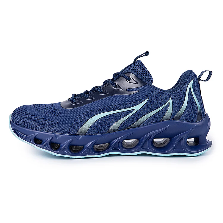 Metelo Women's Relieve Foot Pain Perfect Walking Shoes - Dark Blue