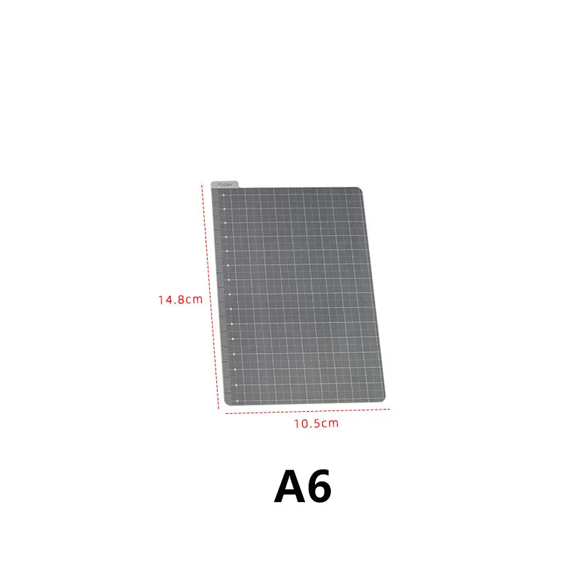 A5 A6 Writing Mat Board Based Plate Ruler for Midori Hobo Notebook Journal Planner School Office Supplies Stationery Wholesale