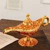 Handmade Enamel Alloy Aladdin Magic Lamp