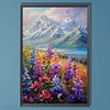 (40*60cm)Snow Mountains - Full Round Drill Diamond Painting