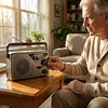 FM/AM/SW Radio Built in Speakers Portable Radio with Earphone Jack & Antenna Battery Or Mains Powered for Home Outdoor Travel Emergency