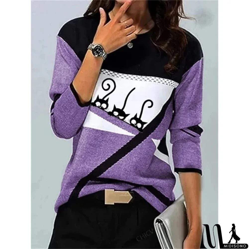 MidiSono - Elegant and Casual winter Pullover