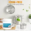 🍳 ACHETEZ 2 - RECEVEZ 1 GRATUIT ! 🔥 P&acirc;te Dissolvante R&eacute;sidus Br&ucirc;l&eacute;s - Nettoyage Profond pour Casseroles/Plats sans Rayurer, &Eacute;limine Graisse et Carbonisation en 5 Min 🧽✨