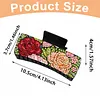 Rose DIY Diamond Painting Claw Clips for Adults Beginners Diamond Art Western Hair Clips Anti-Slip Design for Women Long Short Hairstyle Jewelry Supplies
