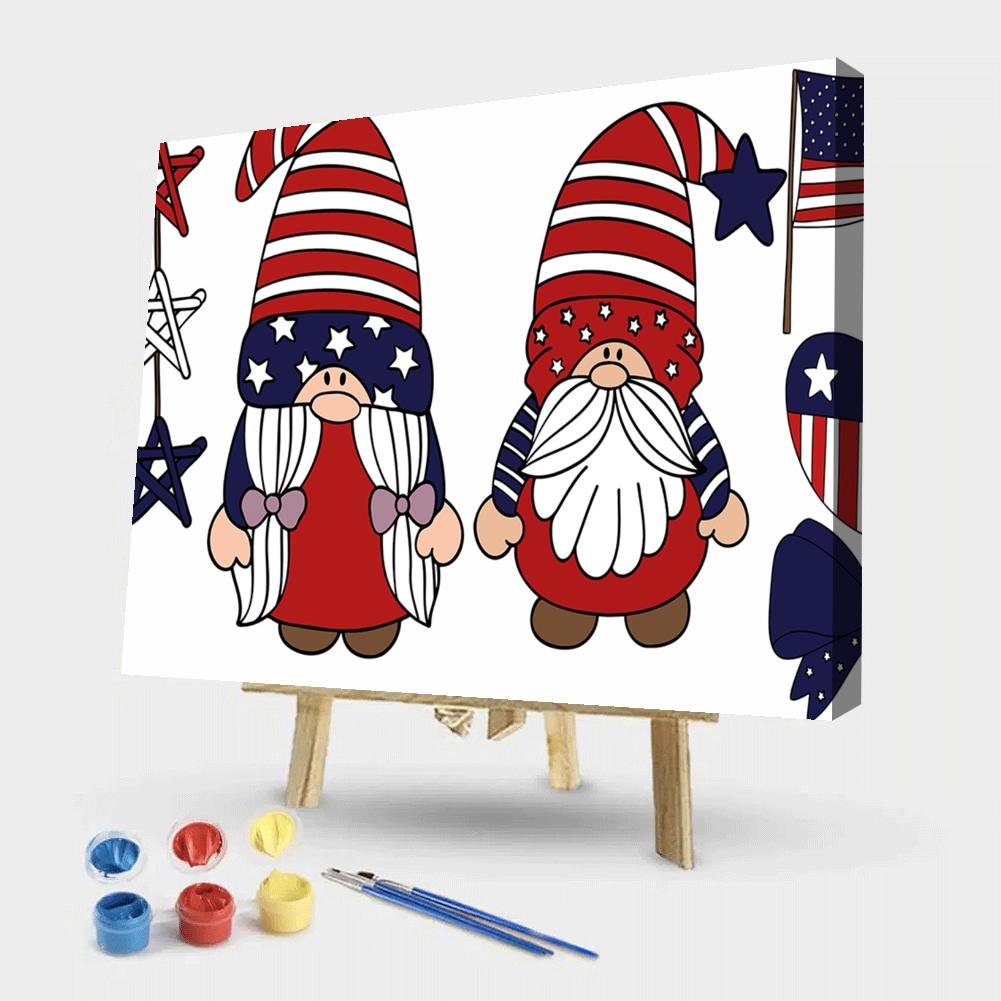 

50*40CM - Paint By Numbers - American Independence Day, 501 Original