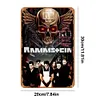 Rammstein - Metal Tin Signs(8*12Inch/12*16Inch)