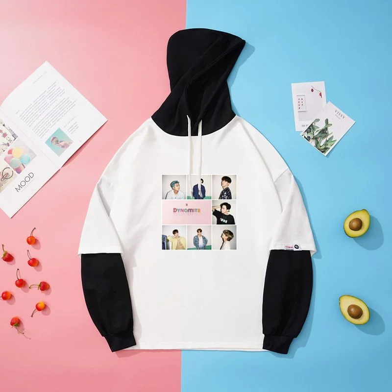 방탄소년단 Dynamite Fake Two Hoodies