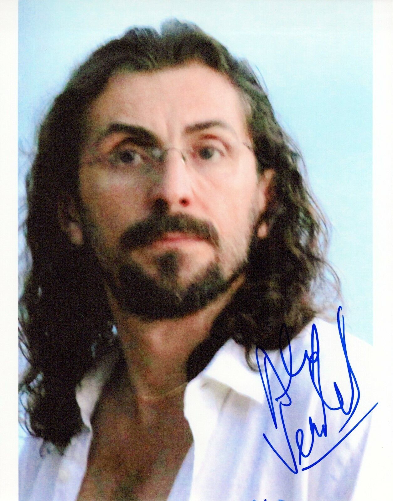 Alex Veadov head shot autographed Photo Poster painting signed 8x10 #3 grainy out of focus