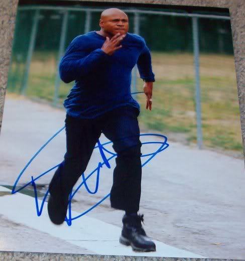 LL COOL J SIGNED AUTOGRAPH NCIS LOS ANGELES 8x10 Photo Poster painting B w/PROOF