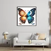 Colorful Butterfly - 11CT Stamped Cross Stitch - 49*45cm