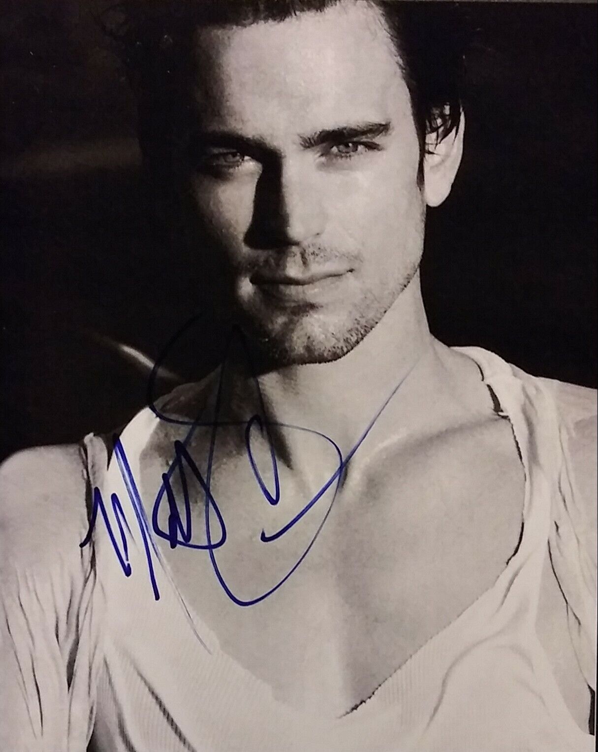 Matt Bomer signed 8x10