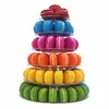 4/6 Tiers Macaron Display Stand Wedding Dessert Tower Rack for Afternoon Tea