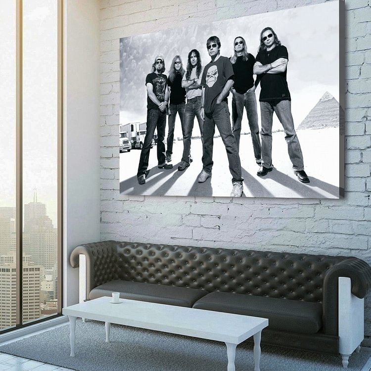 Iron Maiden: Flight 666 Canvas Wall Art