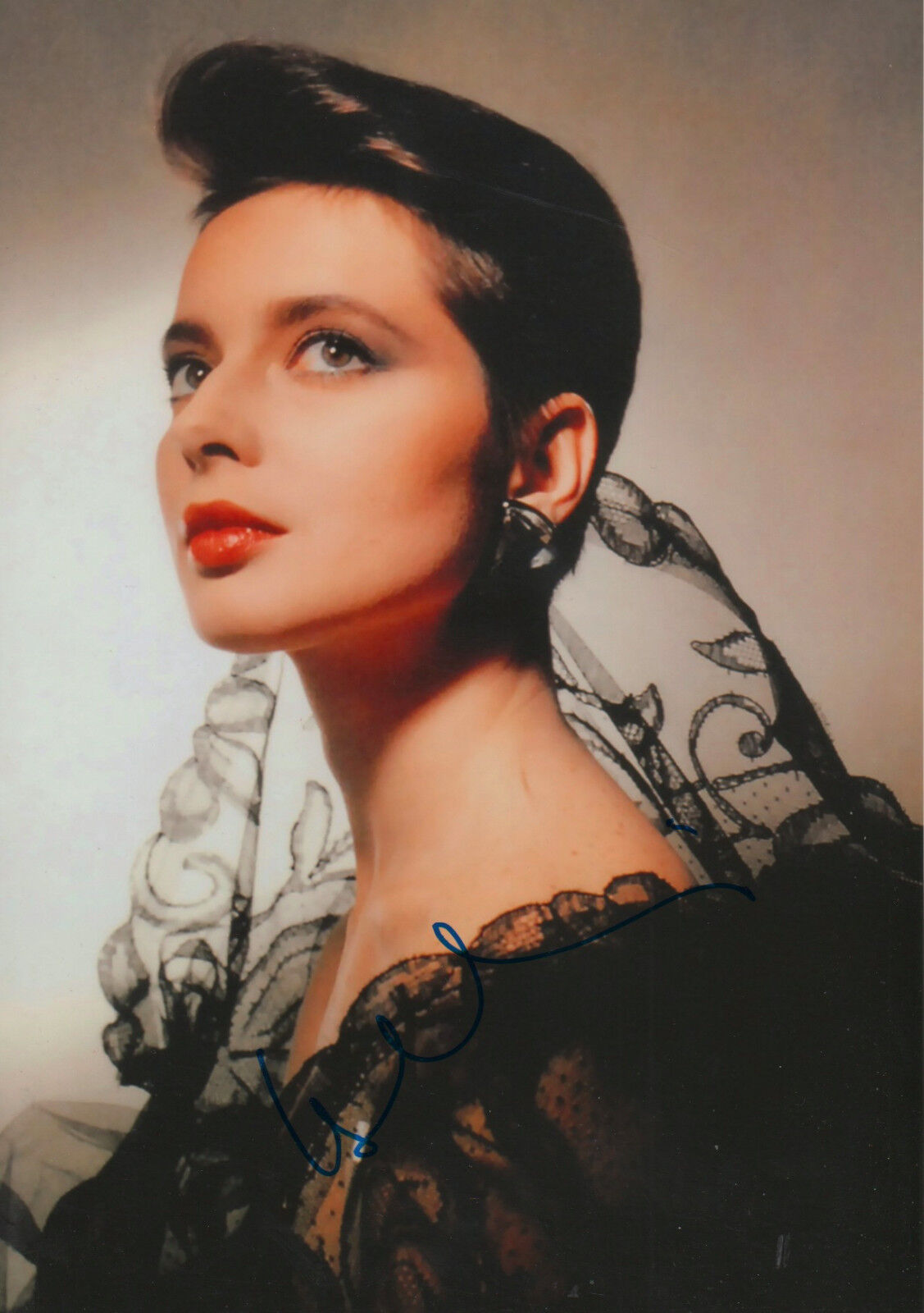 Isabella Rossellini signed 8x12 inch Photo Poster painting autograph