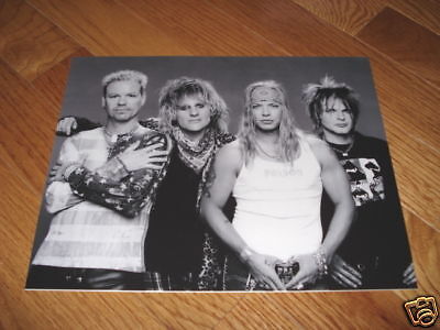 Poison Cool 8x10 promo Photo Poster painting 2 Bret Michaels CC DeVille