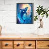 Diamond Painting-5D Full Round Drill Dolphin