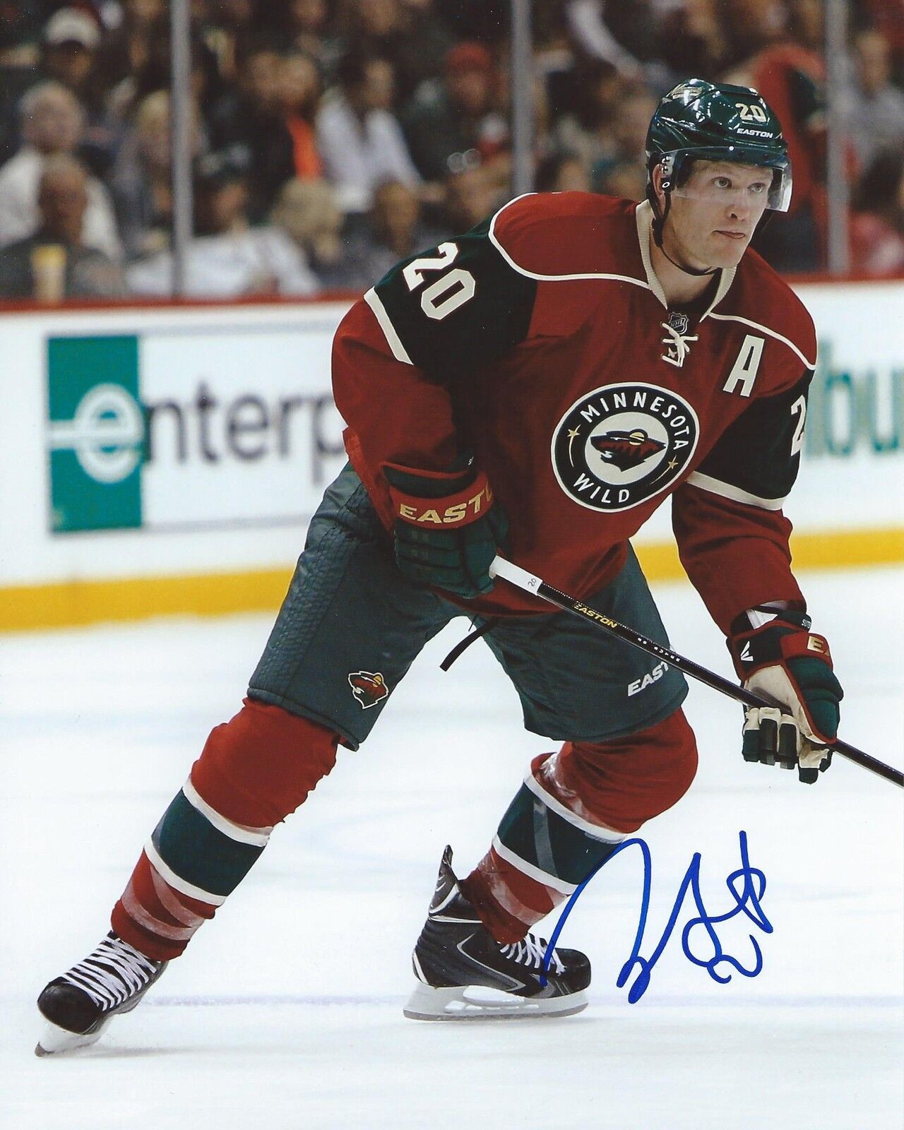 Ryan Suter Signed 8x10 Photo Poster painting Minnesota Wild Autographed COA