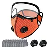 Cycling Face Mask with Active Carbon Filter Dust-Proof Breathable
