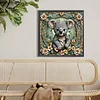 (40*40cm)Flower Koala - Full Round Drill Diamond Painting