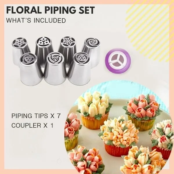 🎁Cake Decor Piping Tips⏰Promotion 49% OFF Limited Time🛒