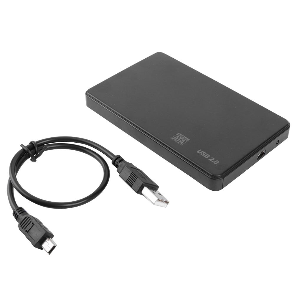 

2.5 inch Hard Disk Case SATA USB2.0 HDD Box External Hard Drive Enclosure, 501 Original