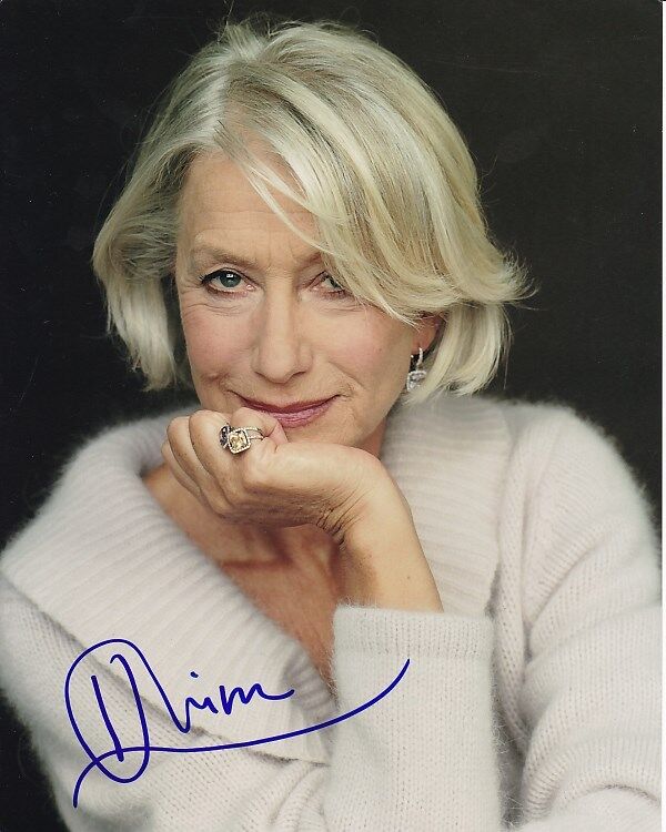 HELEN MIRREN Signed Autographed Photo Poster painting