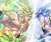 Broly vs Gogeta Decorative Painting - Dragon Ball - H-TWO Studio