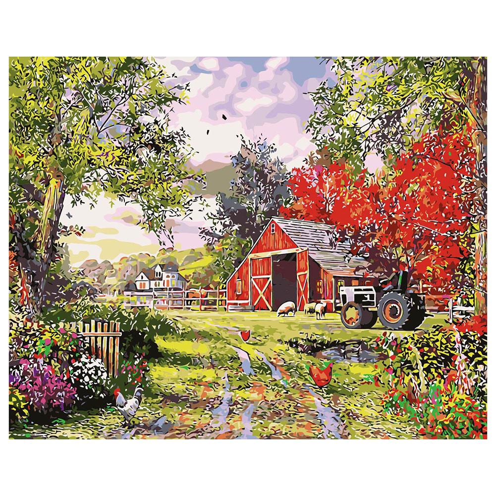 

40*50CM Paint By Numbers-Storehouse, 501 Original