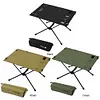 Outdoor Folding Table Lightweight Camping Table Travel Barbecue Cooking Table