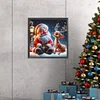 Diamond Painting-5D Full Round Drill Santa Claus & Elk(40*40 CM)