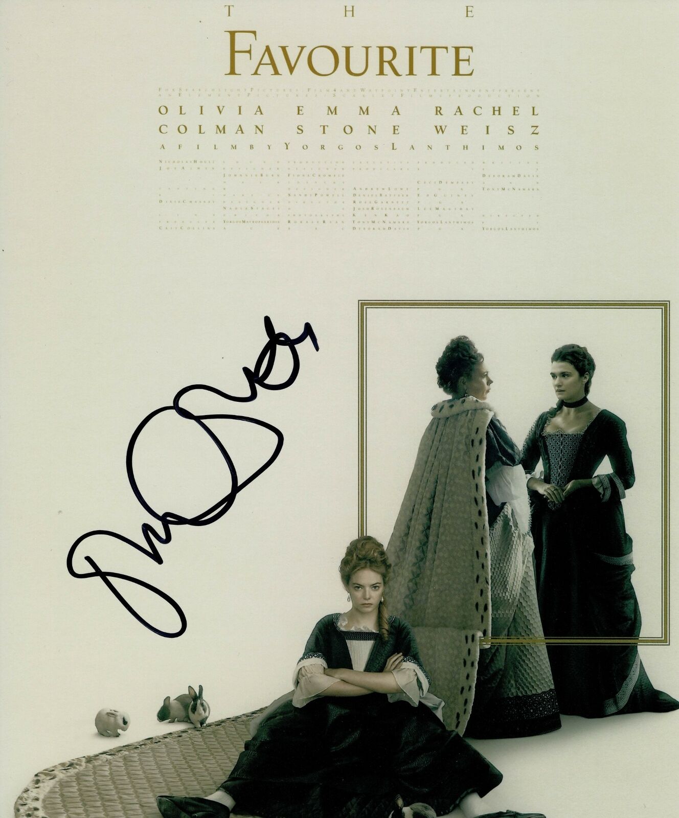 Olivia Colman SIGNED 10X8 Photo Poster painting The Favourite Genuine Signature AFTAL COA (5556)