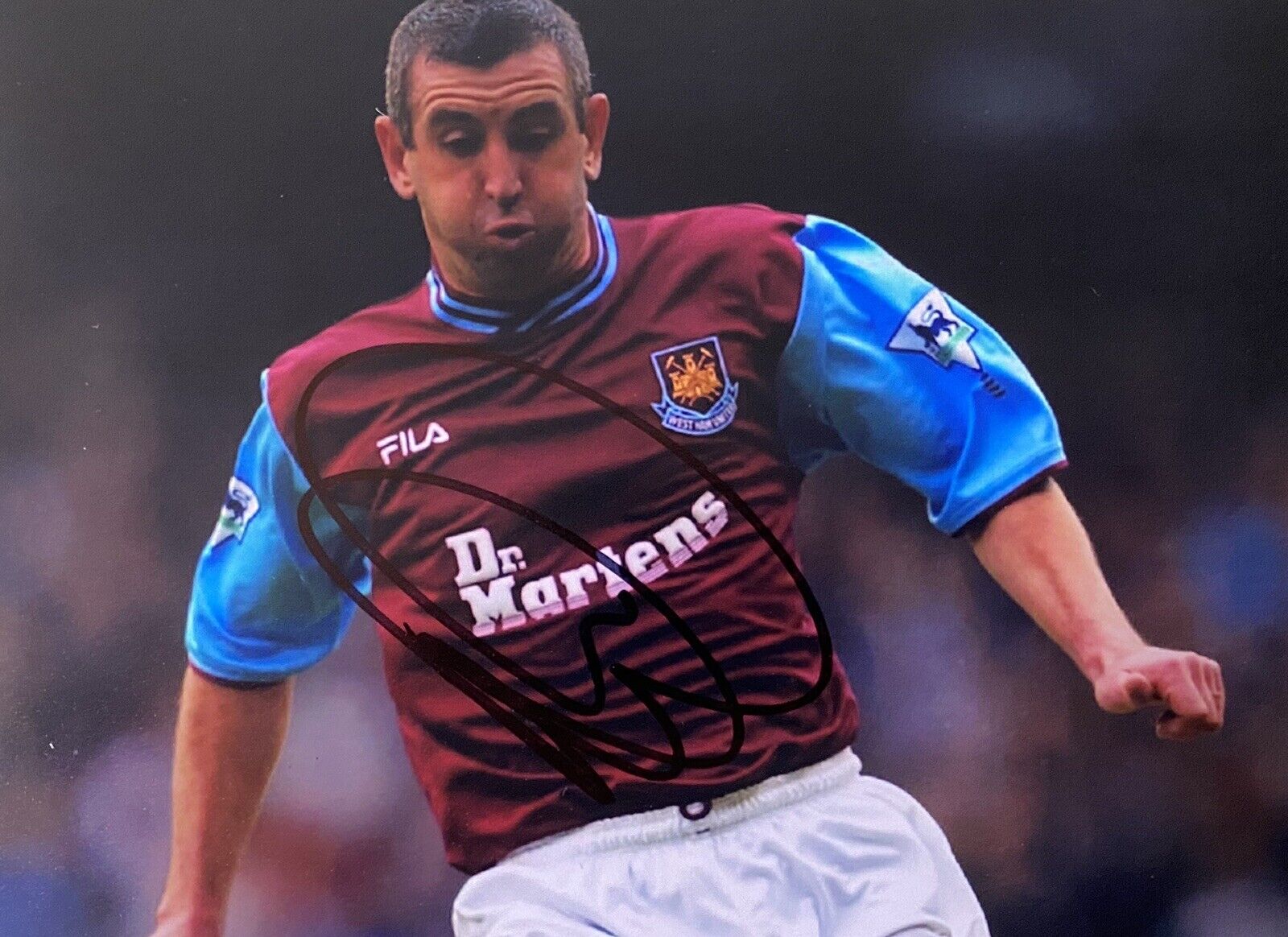 Nigel Winterburn Genuine Hand Signed West Ham United 6X4 Photo Poster painting 2