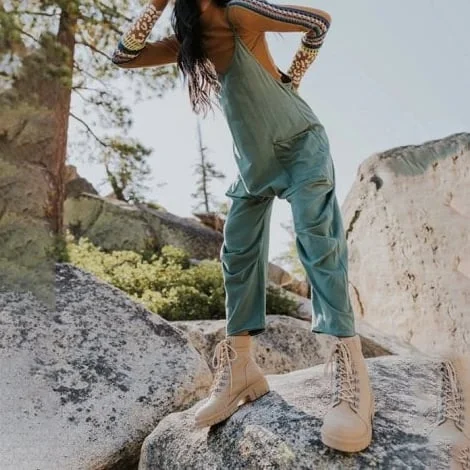 Wide Leg Jumpsuit with Pockets (Buy 2 Free Shipping)