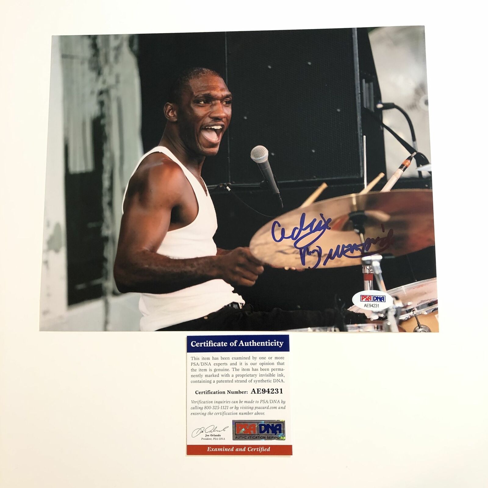 Cedric Burnside signed 8x10 Photo Poster painting PSA/DNA Autographed