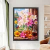 Window Lily-9CT Stamped Cross Stitch 60*80cm/23.62*31.5in(Big Size)