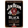 Jim Beam Black Whiskey - Metal Tin Signs(8*12Inch/12*16Inch) - Bar